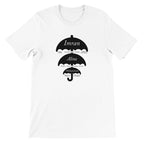 Personalised Islamic Family T-Shirt – Umbrella Design with Custom Names on Premium Cotton