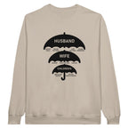 Islamic Family Umbrella Design Sweatshirt – Modest Faith-Based Clothing for Muslim Men